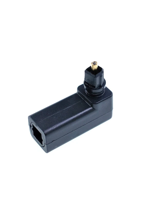 Optik 90°dönüştürücü Dirsek Dişi Erkek Toslink Aparat Dik Optik L 90 Derece Dijital Fiber Optik Ses ürün görseli 1