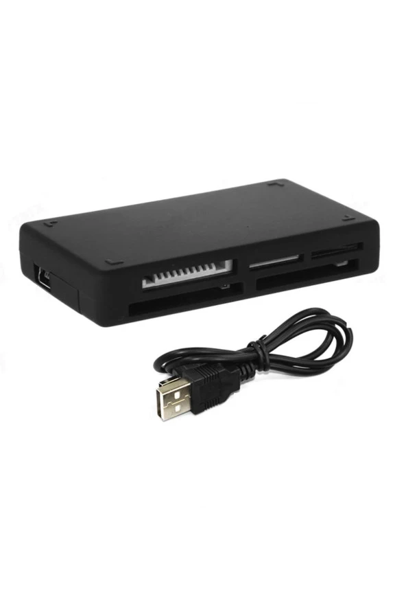 Usb Kart Okuyucu Sd Sdhc Mini Micro Sd M2 Mmc Xd Cf All In One Çoklu Card Reader ürün görseli 1