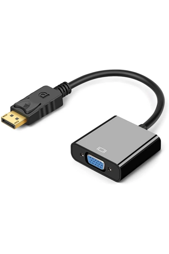 Display Vga Çevirici Displayport To Vga 15 Pin Adaptör Display In Vga Out Dp Vga Converter ürün görseli 1