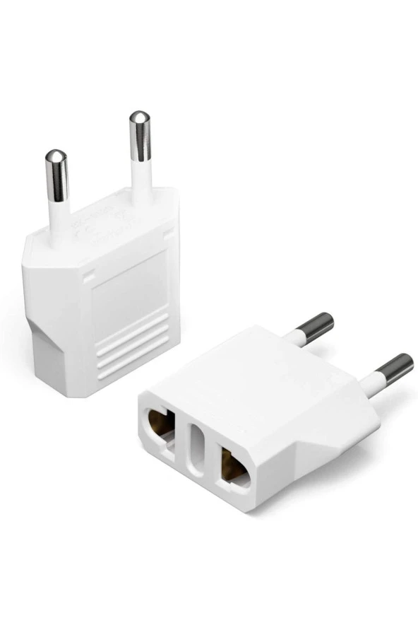 Amerikan Priz Dönüştürücü Abd'den Avrupa'ya Fiş Adaptörü Fiş Çevirici Uç Abd Plug ürün görseli 1