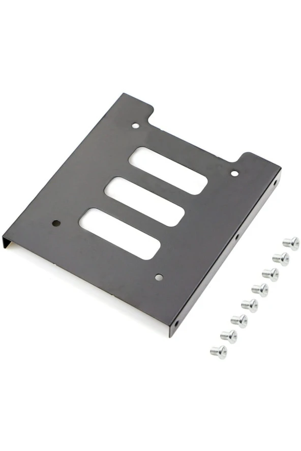 Ssd Ve 2.5 Disk Için To 3.5 Inç Çevirici Hdd Kızak Yuvası Harddisk Tutucu Ssd Montaj Braketi ürün görseli 1