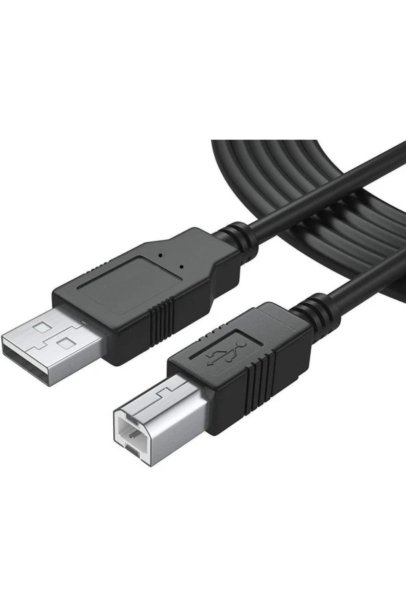 5 Metre Usb Yazıcı Kablosu Usb 2.0 Tip A Erkek - B Erkek Usb 2.0 Printer Kablo Usb A'dan B'ye 5m ürün görseli 1