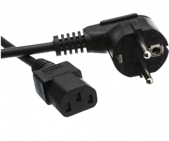 5 Metre Power Güç Kablosu C13 Iec 320 Enerji Kablosu 5m Monitör Pc Yazıcı Elektrik Kablosu 220v ürün görseli 1
