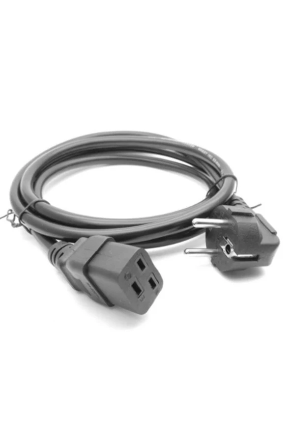 1.8 Metre C19 Power Güç Kablosu Ups Enerji Kablosu Iec 320 C 19 Dişi Kablo 1.5mm ürün görseli 1