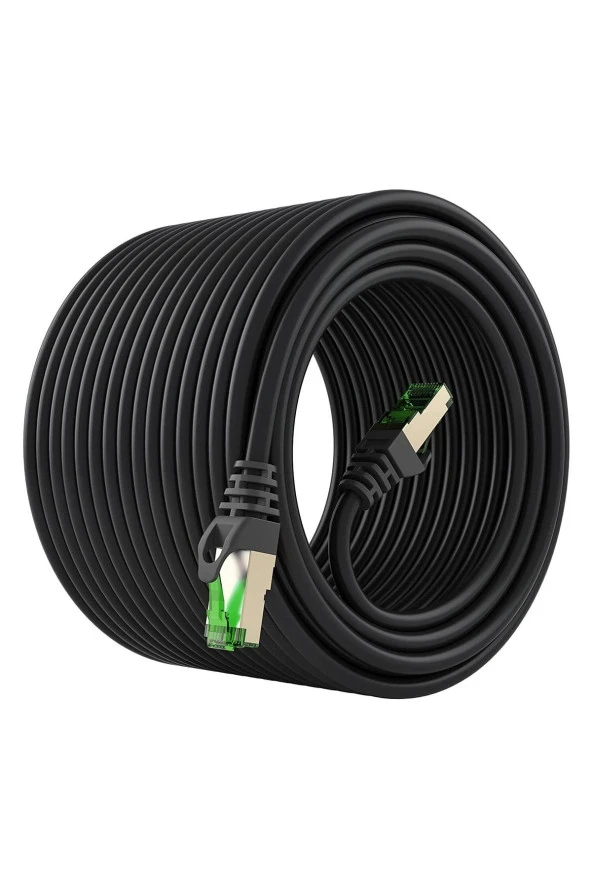 20 Metre Cat 7 Patch Kablo 20m Cat7 Ethernet Kablosu 10gbps Internet Kablosu Rj45 Network Cord Patch ürün görseli 1