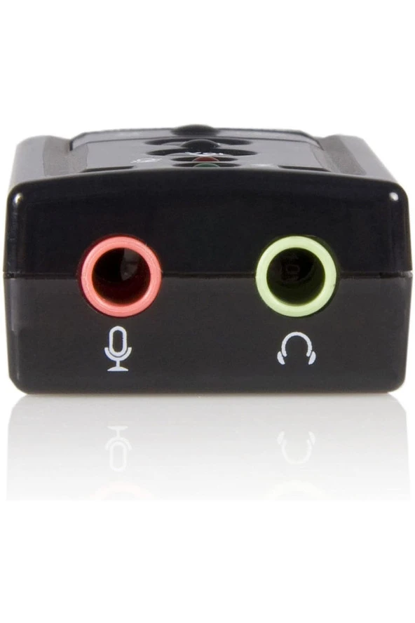 Usb Ses Kartı Virtual Sound Tak Kullan Kulaklık Mikrofon Çıkışı 7.1 Channel Harici Ses Kartı ürün görseli 1