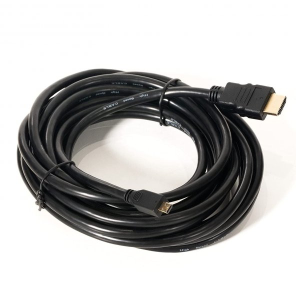 5 Metre Mikro Hdmi Kablo Micro Hdmi To Hdmi Kablo 5m Tip-d Hdmı ürün görseli 1