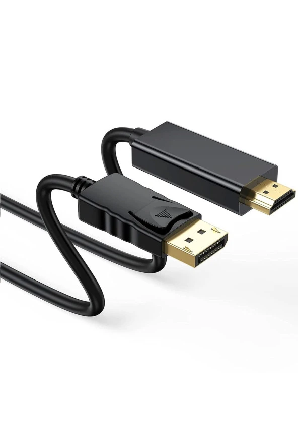 1.8 Metre Displayport To Hdmi Kablo Display In Hdmı Out Dp To Hdmi ürün görseli 1