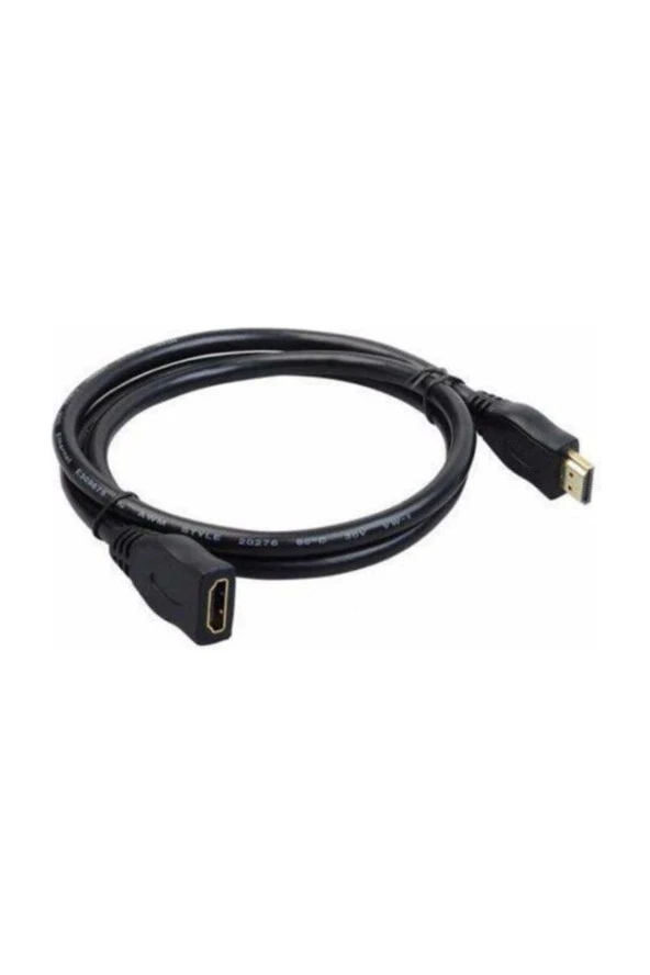1m Hdmı Uzatma Kablosu Dişi / Erkek 1 Metre Hdmi Uzatma ürün görseli 1
