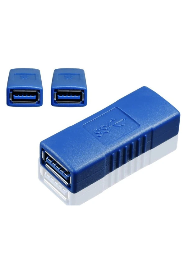 Usb 3.0 Dişi Dişi Aparat Usb Ara Uzatma Usb 3.0 Tip A Dişi Dönüştürücü ürün görseli 1