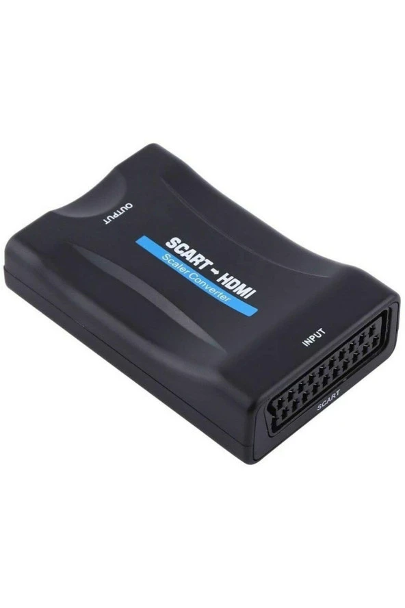 Scart To Hdmi Dönüştürücü Scart In Hdmi Out 1080p Skart - Hdmi Converter Ses Video ürün görseli 1