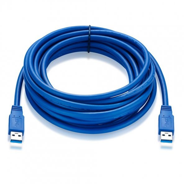 3 Metre Usb 3.0 Erkek Erkek Kablo Usb 3.0 Tip A Erkek M/m 3m Usb Kablo ürün görseli 1