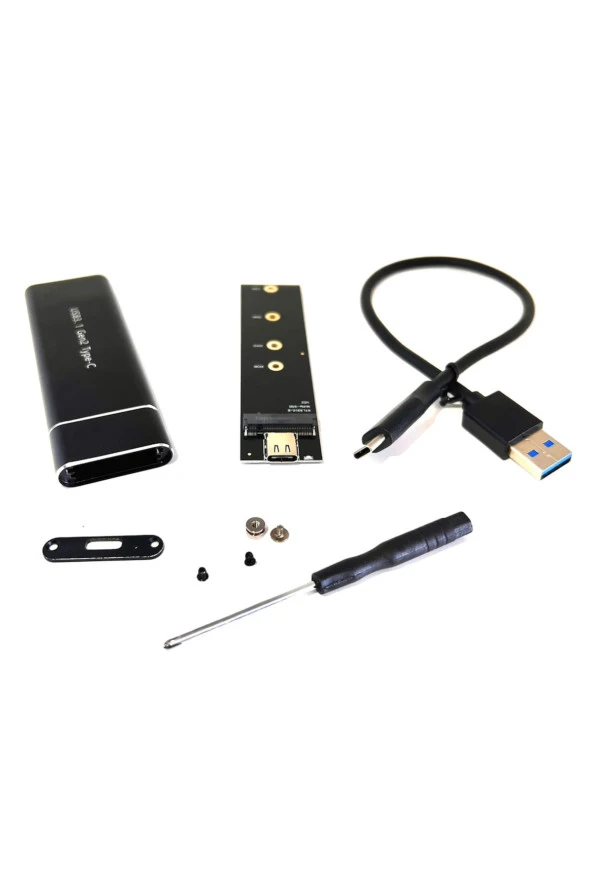 M.2 Nvme To Usb3.1 Type-c Gen2 10gbps M.2 Pcı-e Ssd Harici Sürücü Kutusu M.2 M-key Ssd Usb-c ürün görseli 1