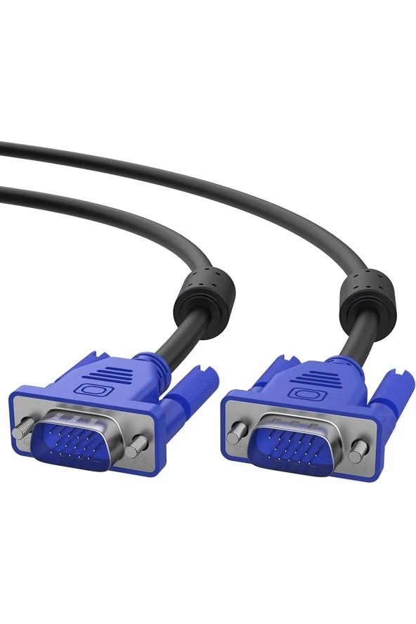1.5 Metre Vga Kablo 15 Pin Erkek Erkek Vga Kablo Monitörü Tv Projektör Görüntü Kablosu ürün görseli 1