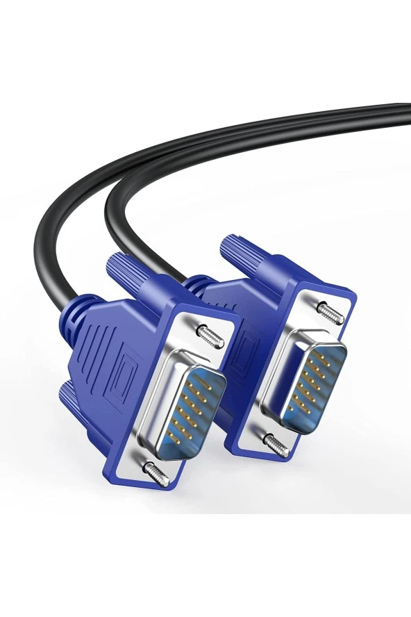 5 Metre Vga Kablo 15 Pin Erkek Erkek Vga Kablo 5m Monitör Tv Projektör Görüntü Kablosu ürün görseli 1