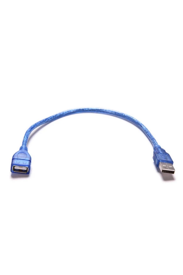 30 Cm Usb Uzatma Kablosu Dişi Erkek Usb Extension Cable 30cm Usb 2.0 ürün görseli 1