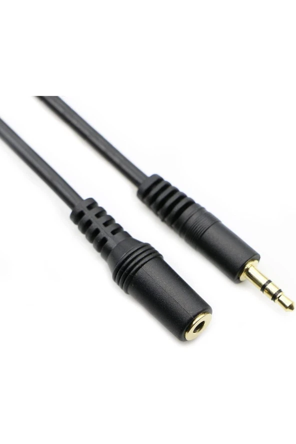 5 Metre 3.5mm Stereo Uzatma Kablosu Aux Extension Dişi Erkek 3.5mm Ses Kablosu 5m ürün görseli 1