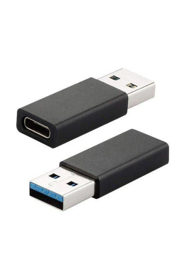 Usb 3.0 Erkek To Type C 3.1 Dişi Çevirici Şarj Ve Data Aparatı ürün görseli 1