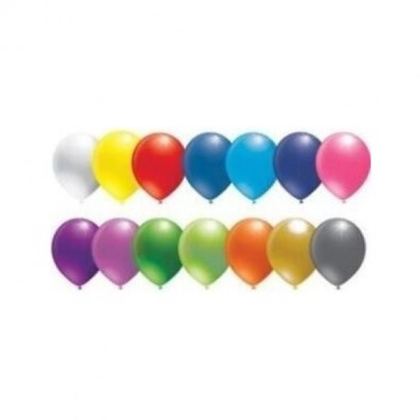 BALON 12Lİ METALİK YETİŞKİN ürün görseli 1
