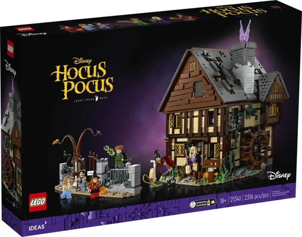 LEGO Ideas 21341 Disney Hocus Pocus: The Sanderson Sisters' Cottage ürün görseli 1