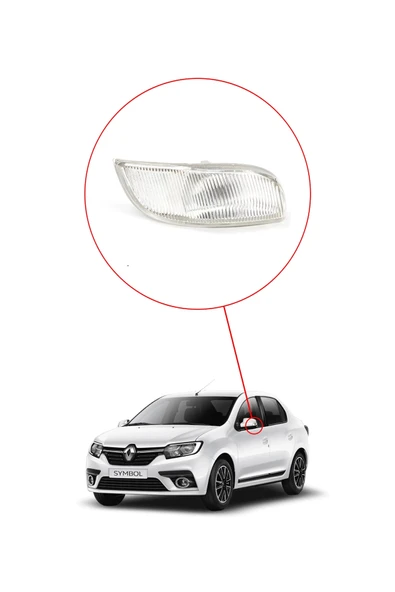 KR-693 / RENAULT  SYMBOL  AYNA SİNYAL LAMBASI SOL ( 2013 MODEL ) - Resim 3