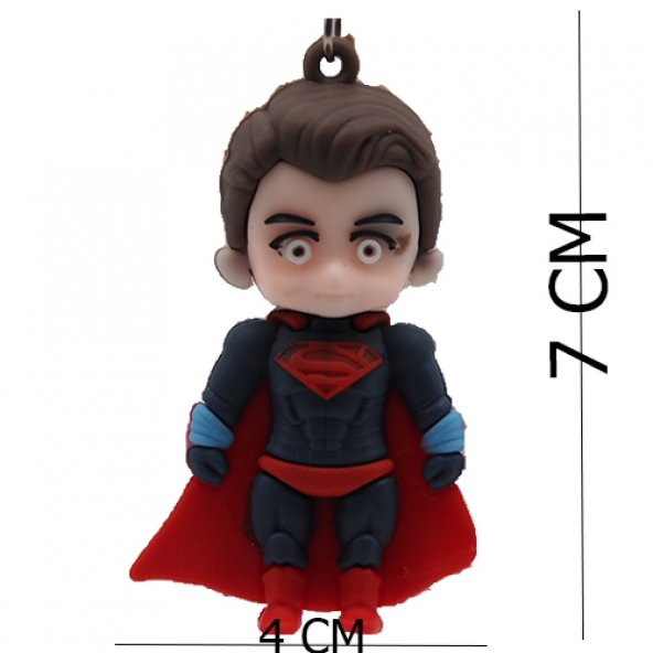 SUPERMAN FİGÜRLÜ ANAHTARLIK - Resim 4