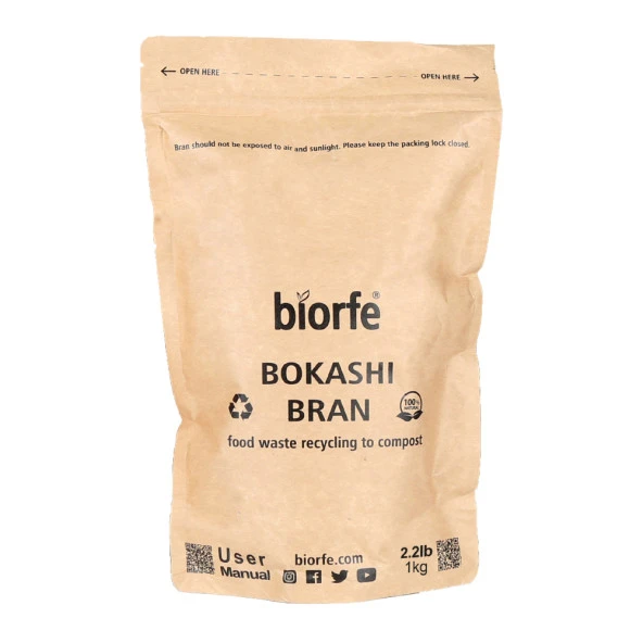Biorfe Bokashi Kompost Başlatıcı Kepeği 1 kg - Resim 4