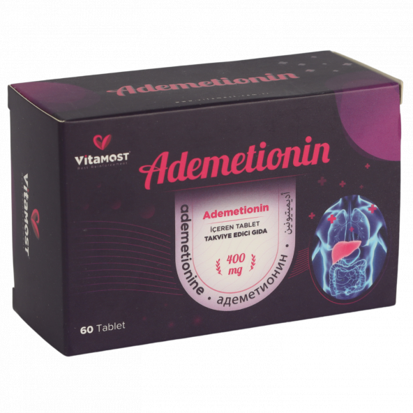 Vitamost Ademetionin 60 Tablet ürün görseli 1