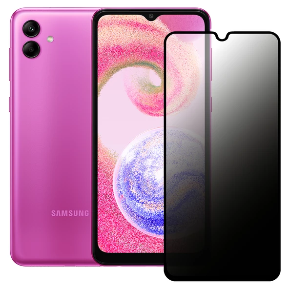 Samsung Galaxy A04 Hayalet Privacy Gizli Cam Ekran Koruyucu ürün görseli 1