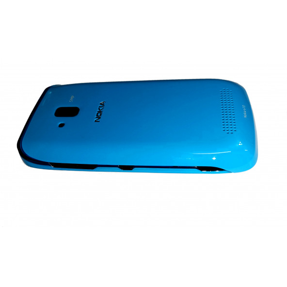 Nokia 610 Full Kasa Kapak Tuş Takımı N610 Uyumlu Mavi Renk Orta Kasa Ön Kapak Arka Kapak ürün görseli 1
