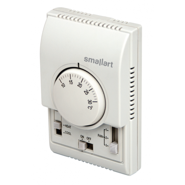 Smallart TR-110M Fancoil Termostatı 2/4 Borulu Mekanik Termostat ürün görseli 1