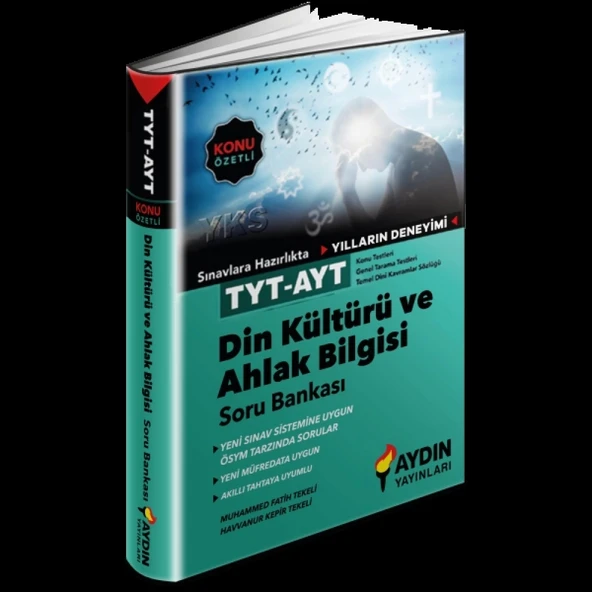 TYT-AYT Din Kültürü ve Ahlak Bilgisi Konu Özetli Soru Bankası ürün görseli 1