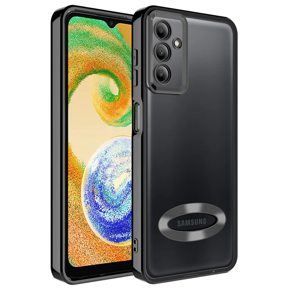 Gpack Samsung Galaxy M14 Kılıf Logo Gösteren Kamera Korumalı Silikon ürün görseli 1