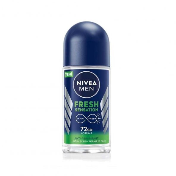 Nıvea Deo Roll-On Men Fresh Sensation 50ml ürün görseli 1