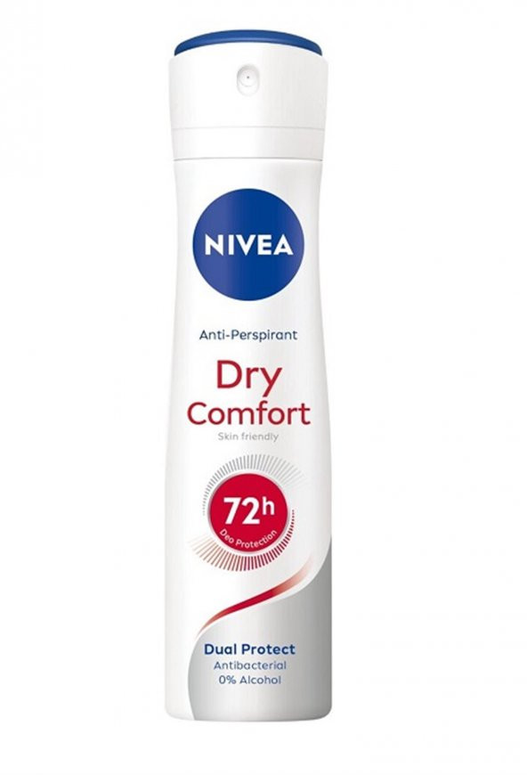 Nıvea Deodorant Women Dry Comfort 150ml ürün görseli 1