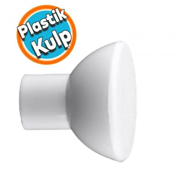 Plastik Düğme Mobilya Çekmece Dolap Kapak Kulpu Kulbu Beyaz Kulp ürün görseli 1