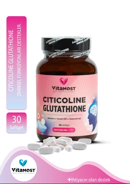 Cıtıcolıne&glutathıone 30 Soft Jel ürün görseli 1
