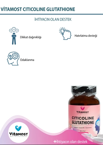Cıtıcolıne&glutathıone 30 Soft Jel - Resim 3