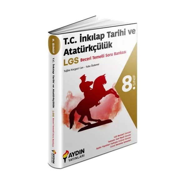 8. Sınıf İnkılap Tarihi ve Atatürkçülük Beceri Temelli Soru Bankası ürün görseli 1