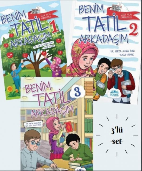 Benim Tatil Arkadaşım 3'lü Set ürün görseli 1