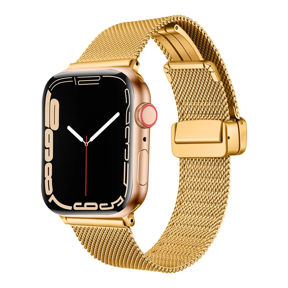Apple Watch 7 41mm Zore KRD-85 Metal Kordon ürün görseli 1