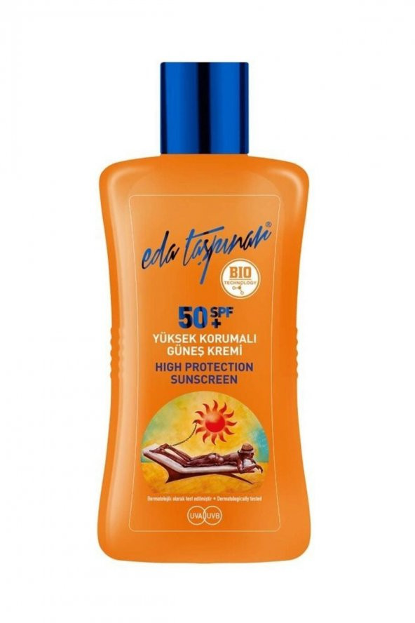 Eda Taşpınar Güneş Kremi Spf 50+ 200ml Yüksek Korumalı Güneş Kremi ürün görseli 1