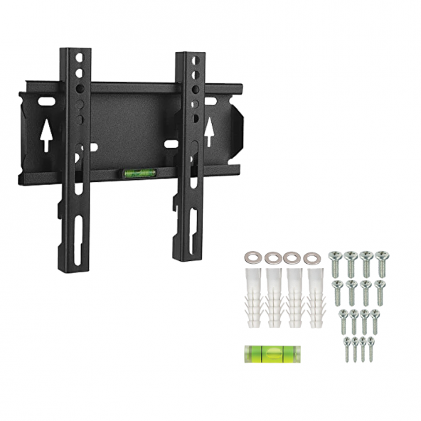 Bestoclass Premium Product LG 32LH570U  Sabit Duvar Tipi Tv Askı Aparatı ( Kademeli ve Aşağı,Yukarı,Yatay Hareket Özellikli) ürün görseli 1