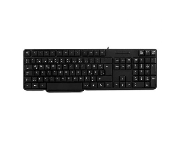 EVEREST - KB-517U/Q Kablolu USB Q TR Siyah Standart Klavye ürün görseli 1