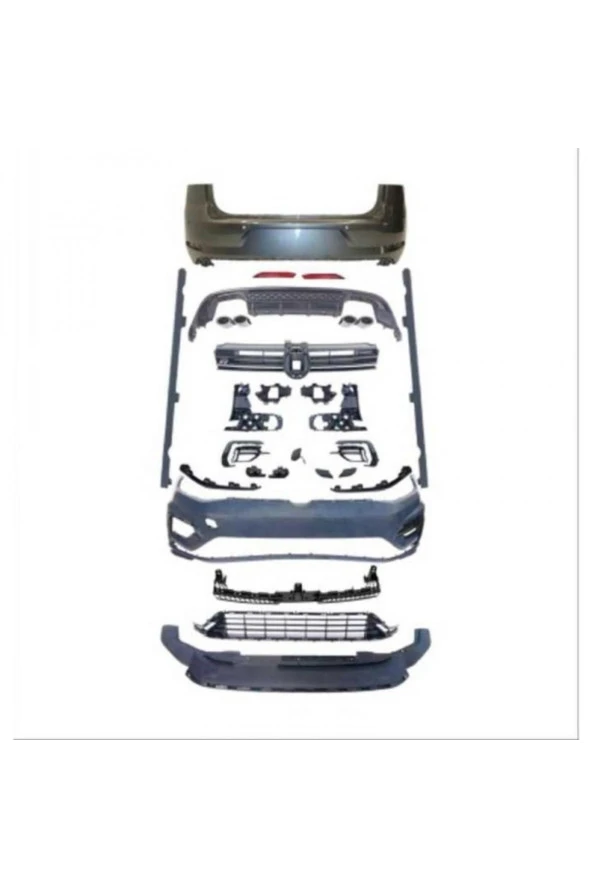 Volkswagen Golf 7 Için Golf 7,5 R Body Kit ürün görseli 1
