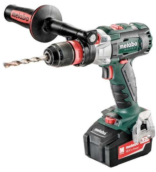 Metabo SB 18 LTX BL QI / 5.2 Akülü Darbeli Matkap ürün görseli 1