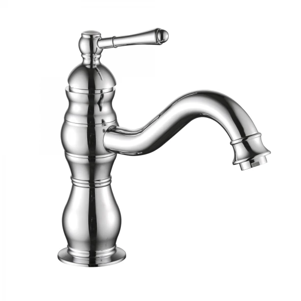 FKN Royal Kısa Krom Lavabo Bataryası ürün görseli 1