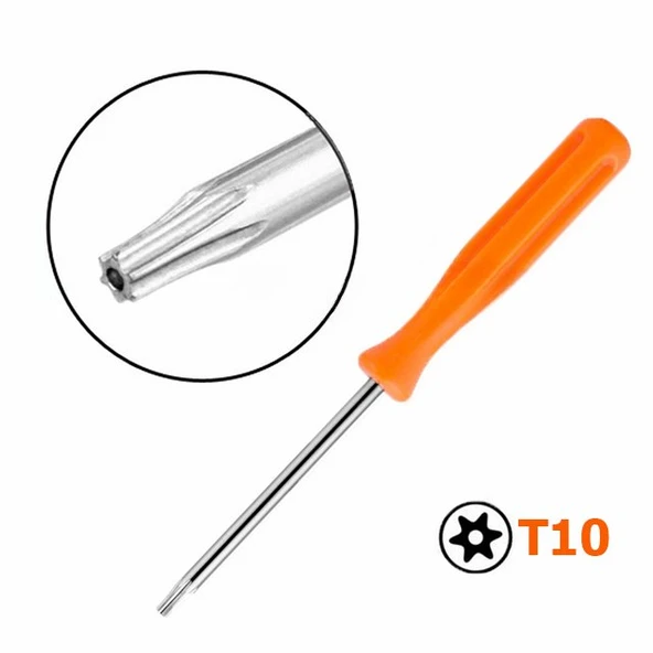 T10 Tornavida PS3 Xbox 360 Konsol Tamiri Tornavida Playstation 3 Yedek Parça ürün görseli 1