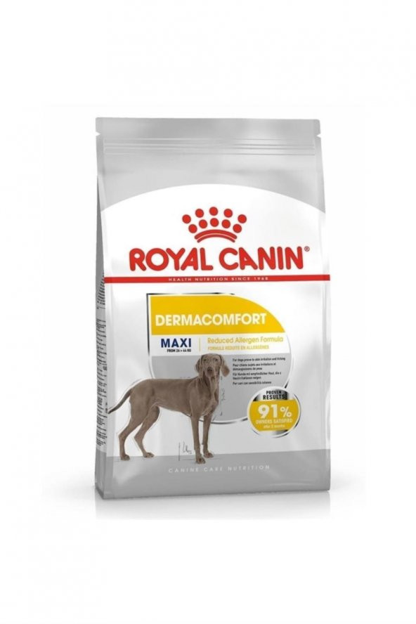 Royal Canin Maxi Dermacomfort Yetişkin Köpek Maması 12 Kg ürün görseli 1