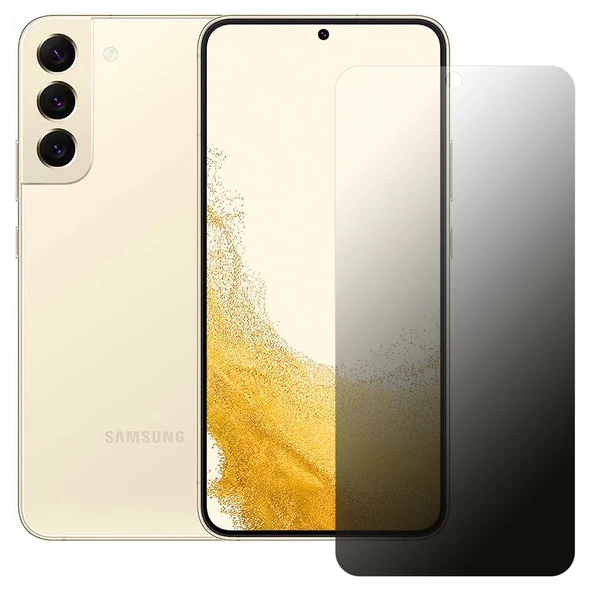 Samsung Galaxy S22 Plus Hayalet Privacy FlexiGlass MAT Nano Ekran Koruyucu ürün görseli 1